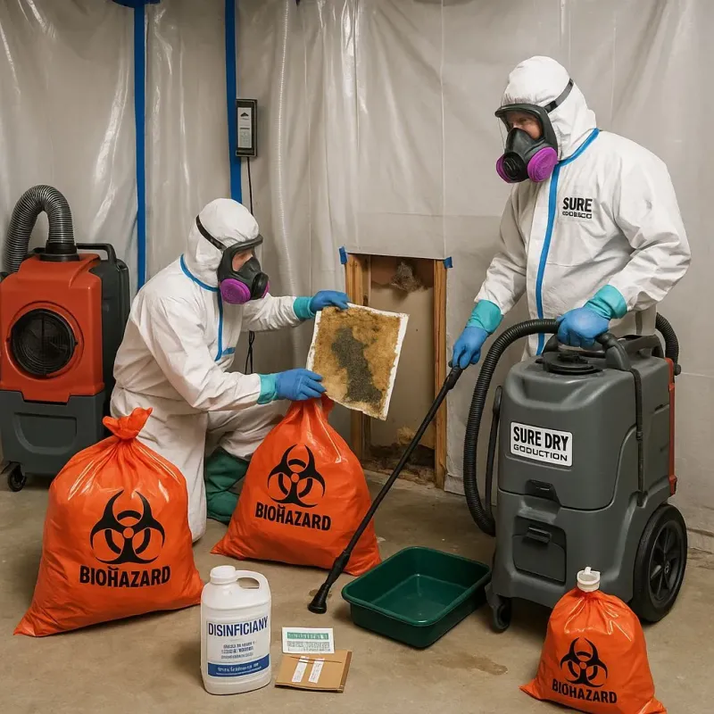 Contaminated Water Handling Protocols process in Chester Springs, PA