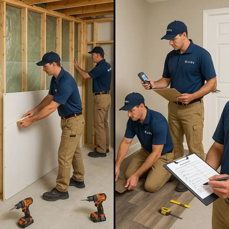Repairs and Reconstruction process in Chester Springs, PA