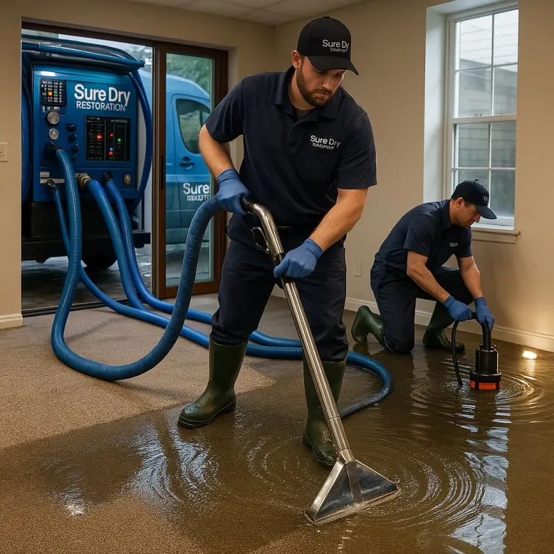 Water Extraction and Removal process in Chester Springs, PA